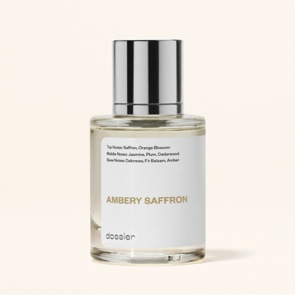 Dossier Perfume Ambery Saffron Inspired by MfK’s Baccarat Rouge 540